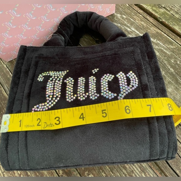 Juicy Couture Bag,Juicy Couture Black Tote and Silver Clutch Set - Picture 5 of 12